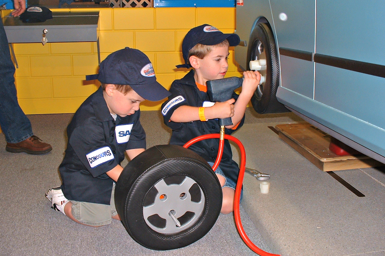 30 Things To Do in Milwaukee with Kids Need a tire changed? Practice at Betty Brinn Children's Museum. Photo courtesy of Visit Milwaukee