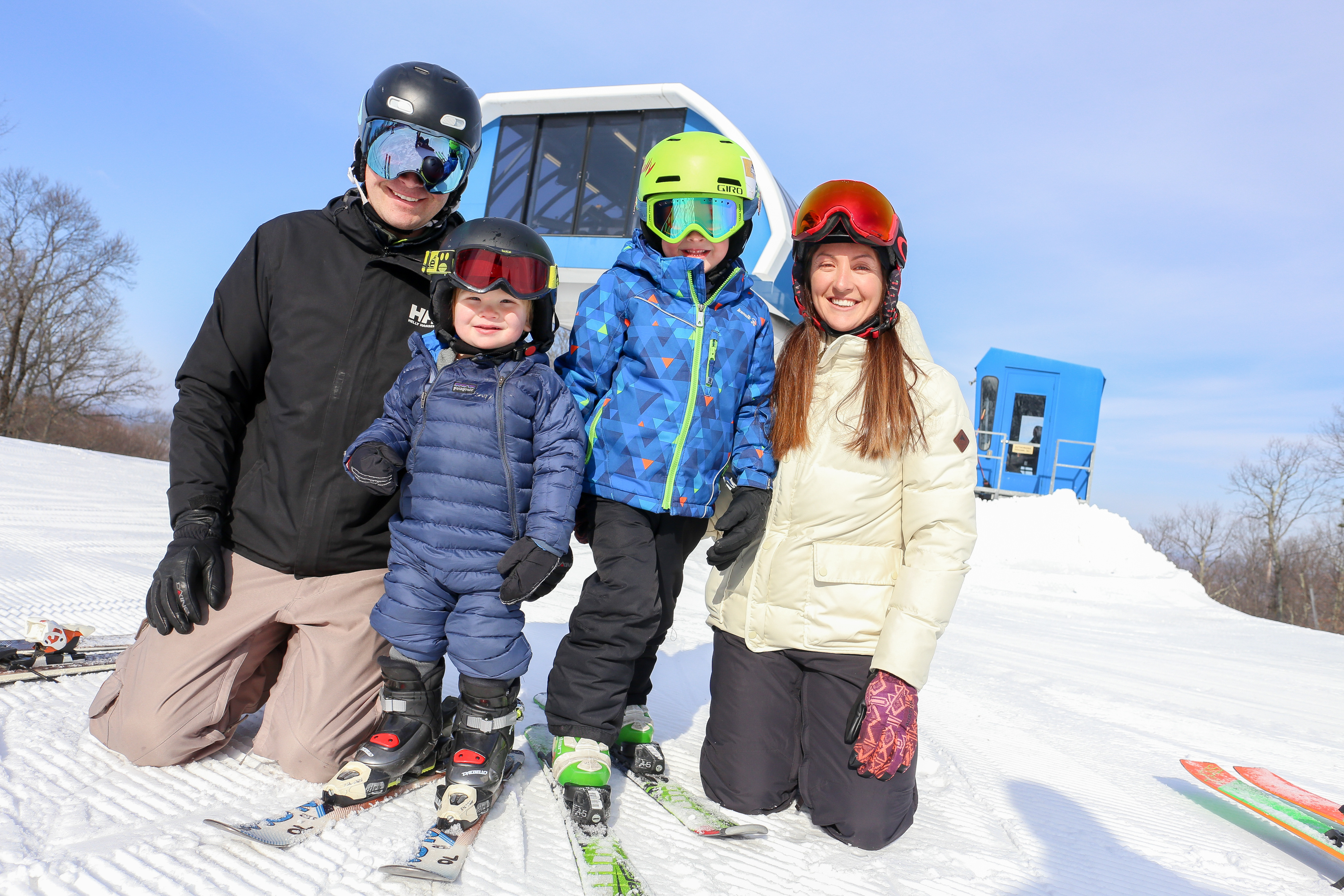 Shawnee Mountain Offers Big Poconos Fun in Small Resort Setting Shawnee Mountain offers tons of attractions to keep your family entertained, from snow tubing, to lessons, snowboarding, and downhill skiing. Photo courtesy of the resort