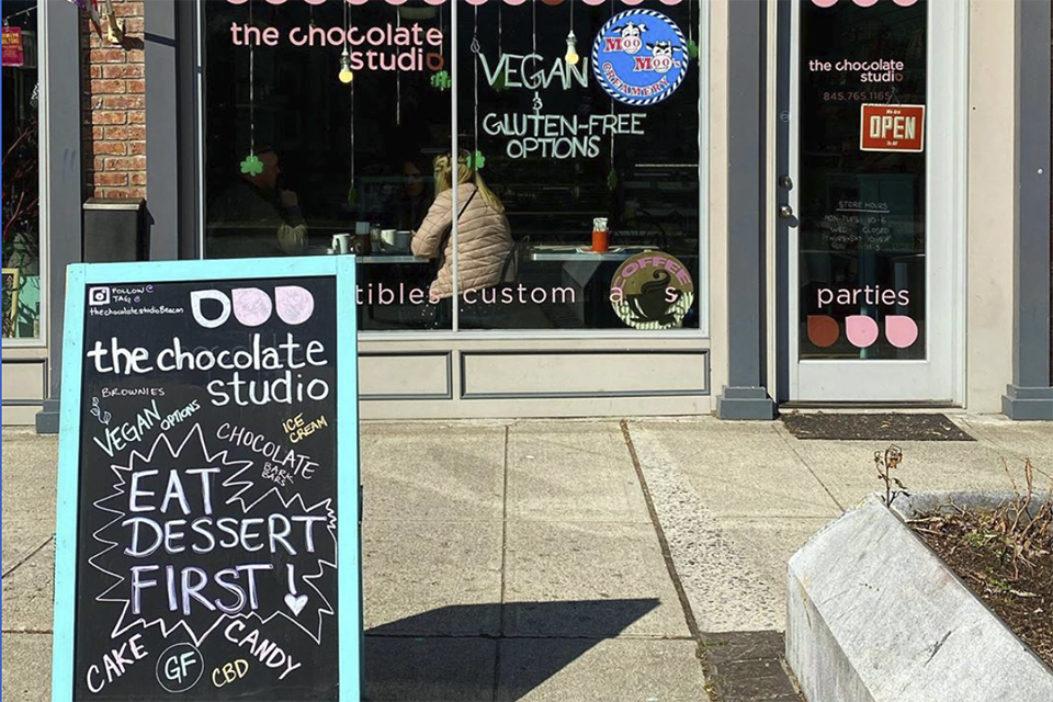 Get a chocolate fix at the Chocolate Studio.Things to do in Beacon with kids