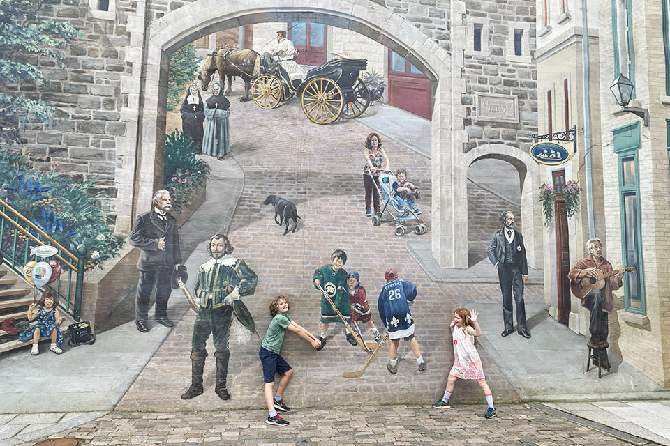Best Things To Do in Quebec City with Kids: Where to Stay, Eat, and Play as a Family The murals throughout Quebec City provide fantastic photo ops.